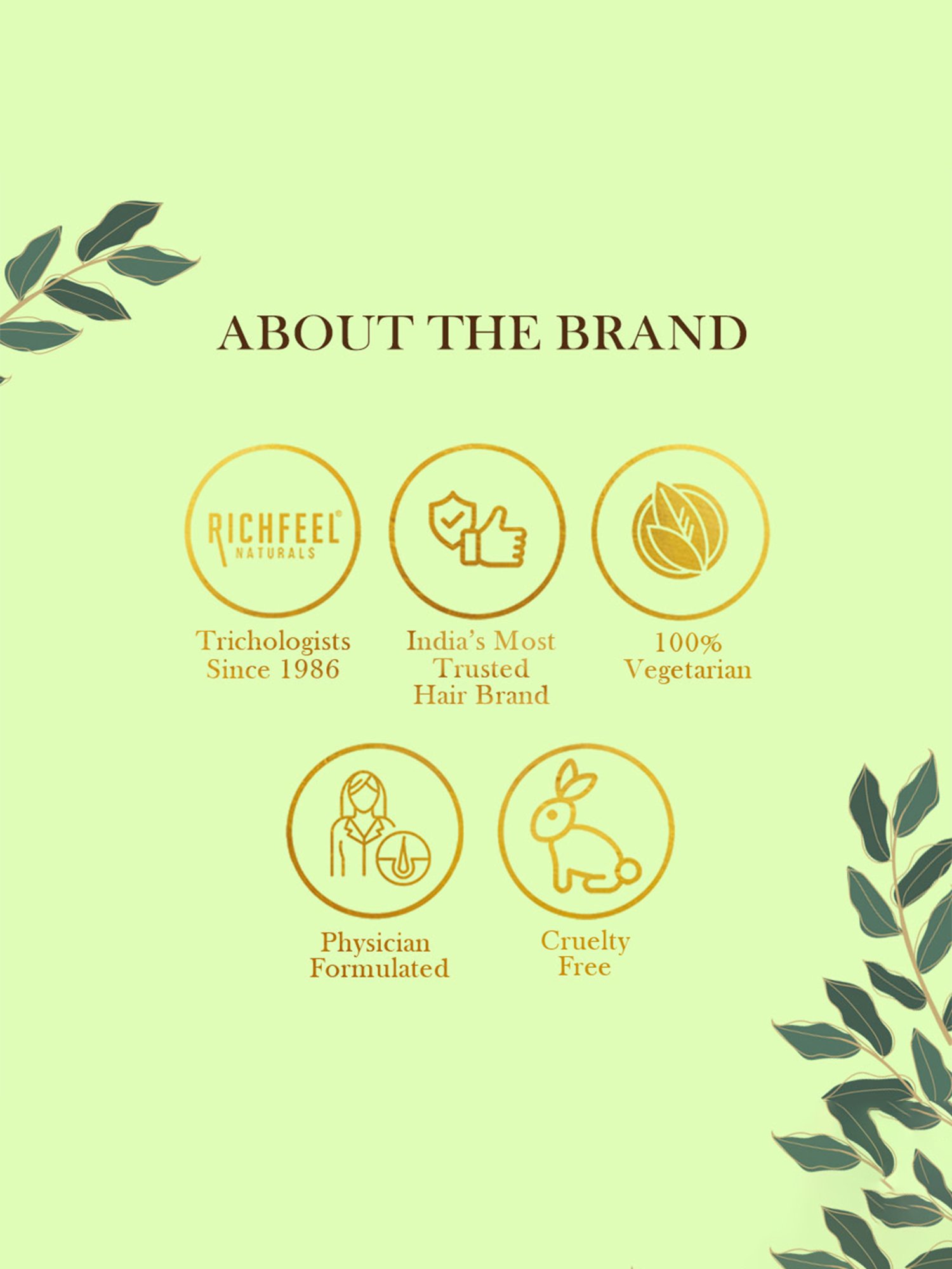 Richfeel Brahmi Jaborandi Nourishing Hair Oil - Pack of 2