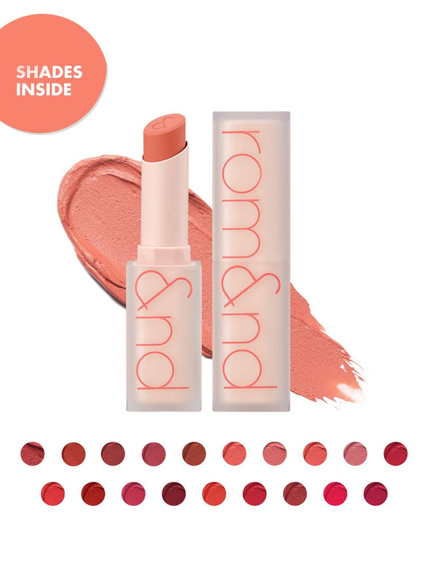 Rom&nd Zero Matte Lipstick 09 Shell Nude - 3 gm