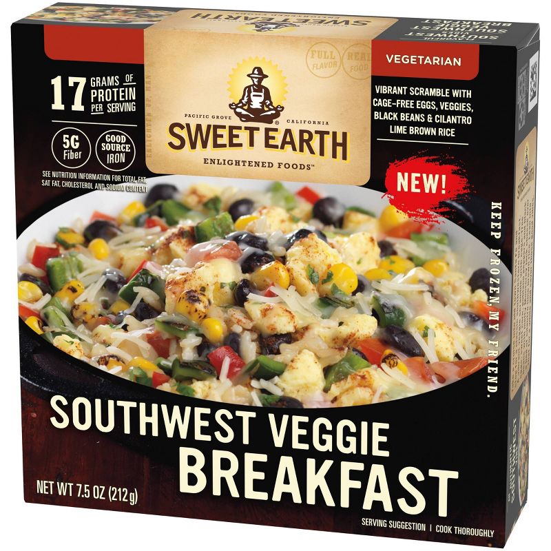 Sweet Earth Frozen Southwest Veggie Breakfast Bowl - 7.5oz