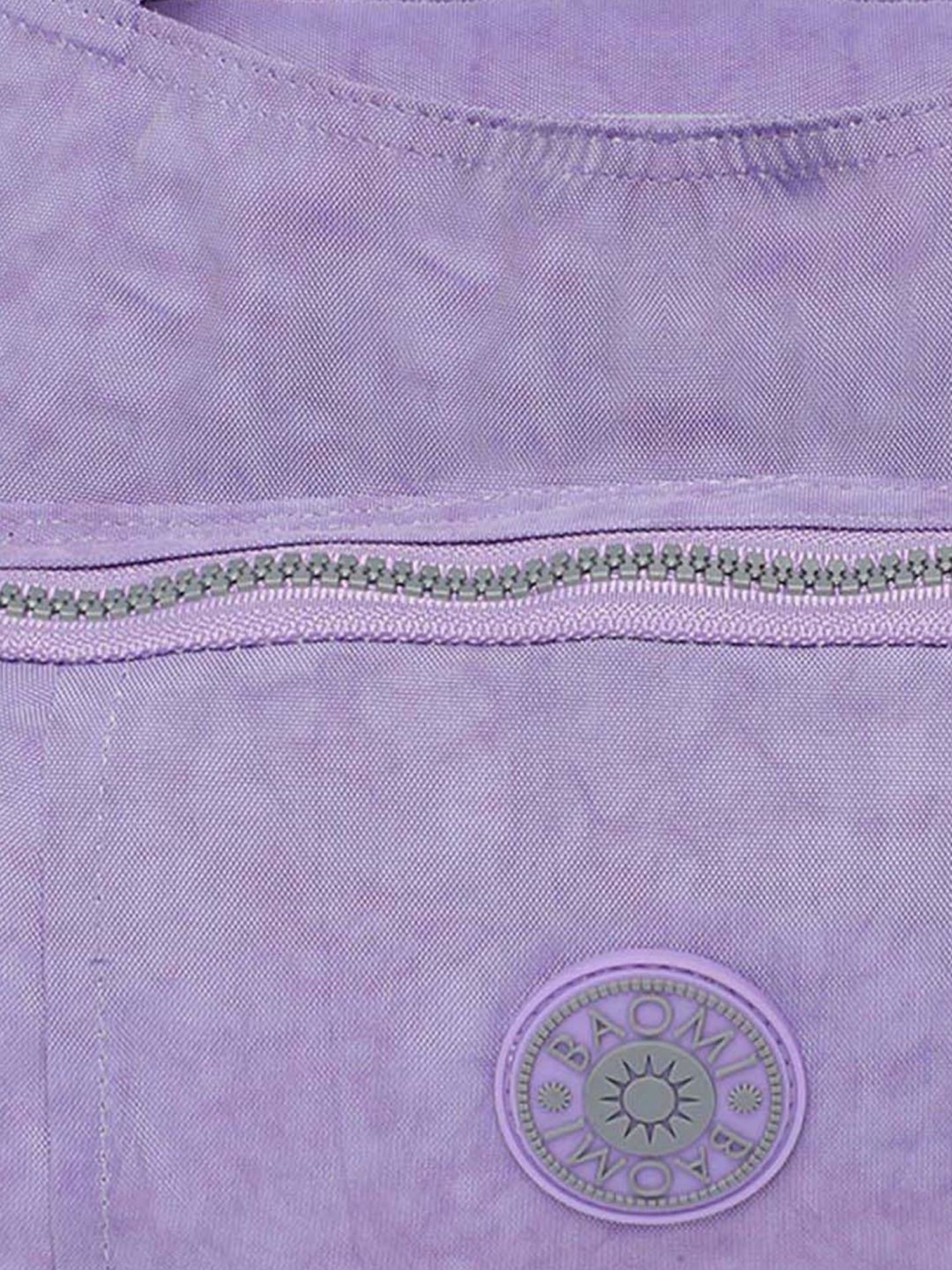 Baomi Purple Solid Medium Handbag