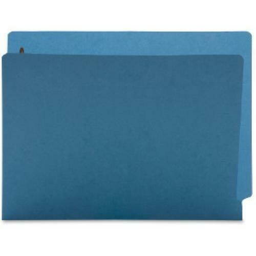 Sparco Colored End Tab Fastener Folder - Letter - 8.50" X 11" - 2 Fastener -