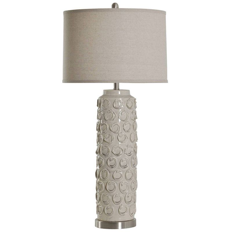 Ceramic Table Lamp Cream  - StyleCraft