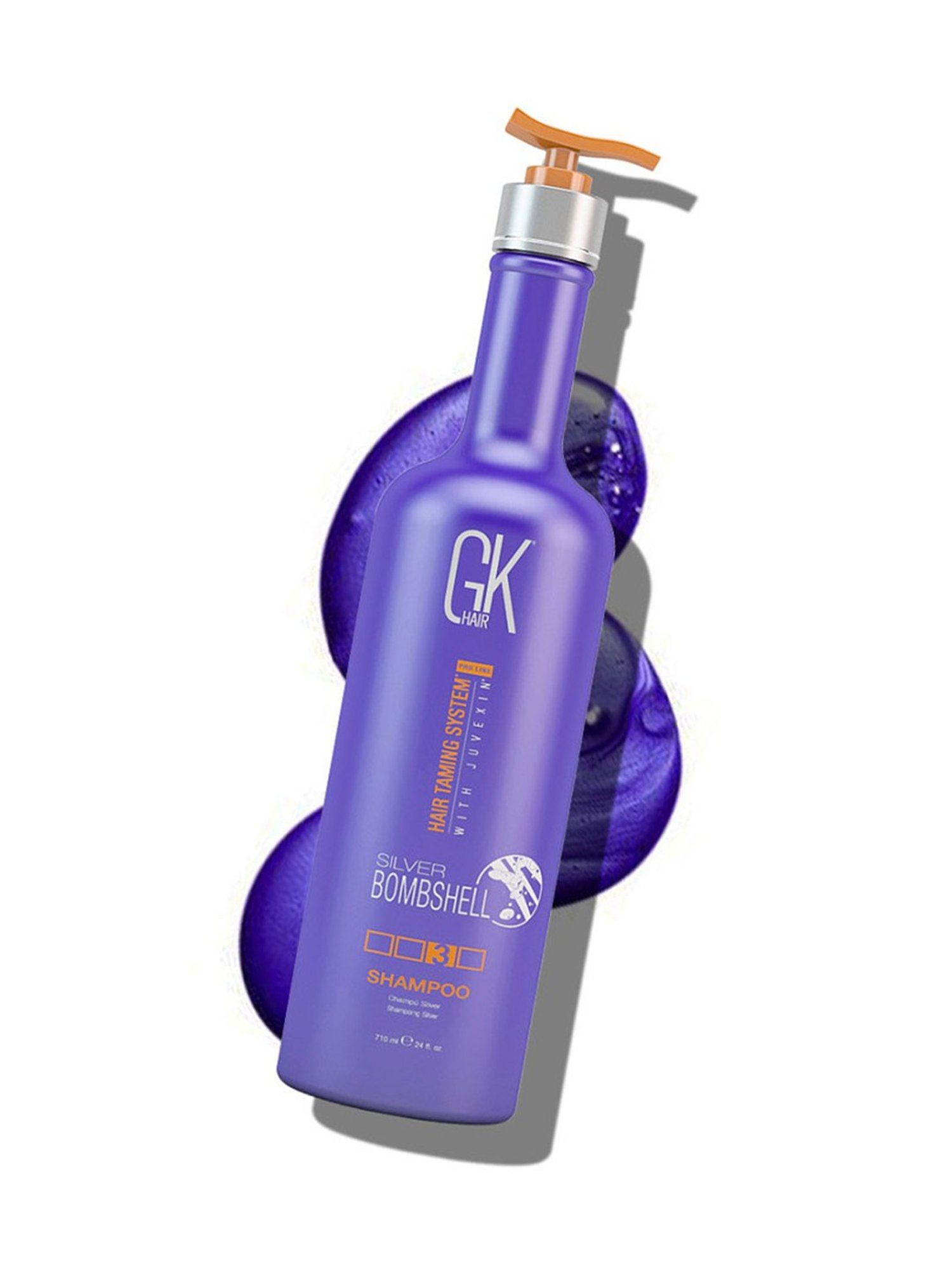 GK Hair Silver Bombshell Shampoo - 710 ml
