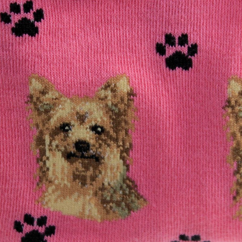 Novelty Socks 15.25" Yorkie Socks Premium Quality E & S Pet  -  Socks