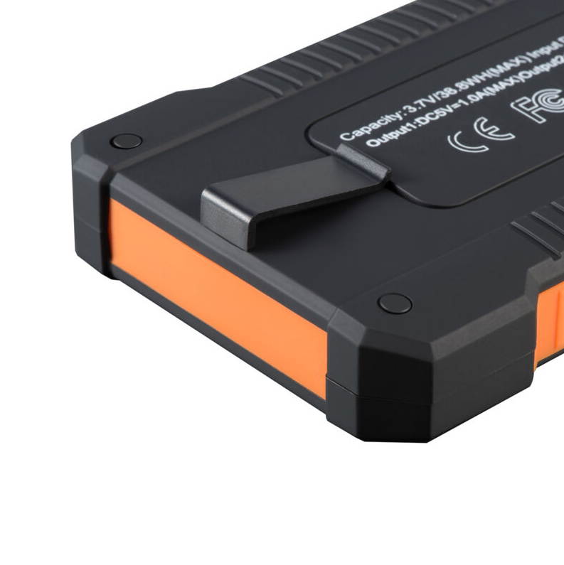 Solar Power Bank 10000mAh Double USB Solar Batterycharger External Battery Portable Charger Bateria Externa Pack for smart phone