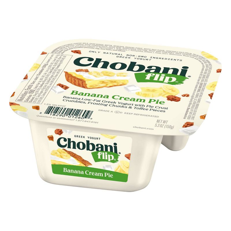 Chobani Flip Banana Cream Pie Greek Yogurt - 5.3oz