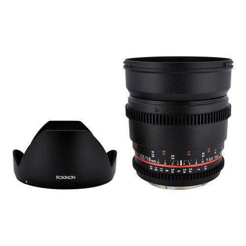 ROKINON 16mm T2.2 Cine Wide Angle Lens for Nikon F Mount