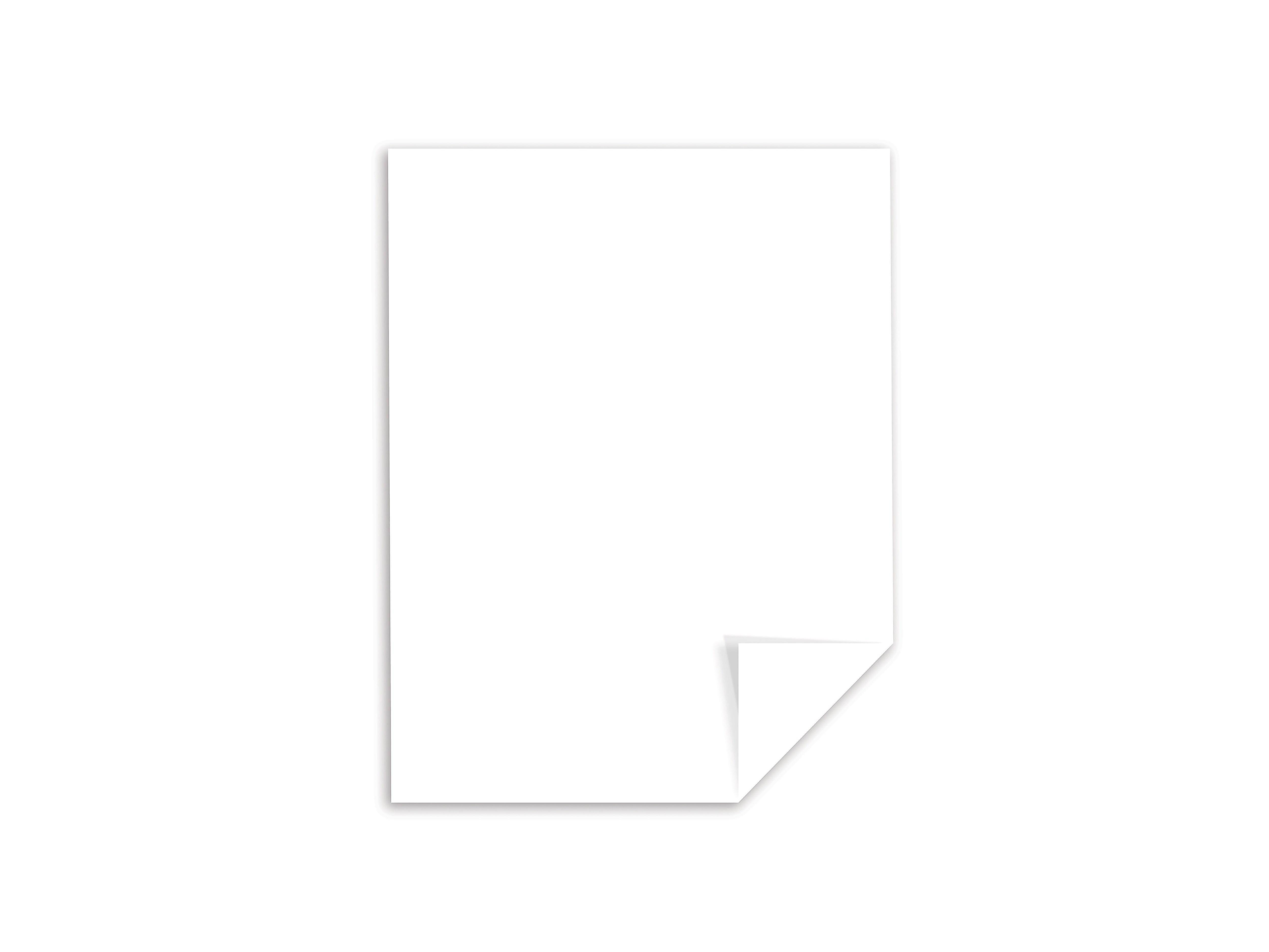 Neenah Paper Exact Index Card Stock, 90 lbs., 8-1/2 x 11, White, 250 Sheets/Pack