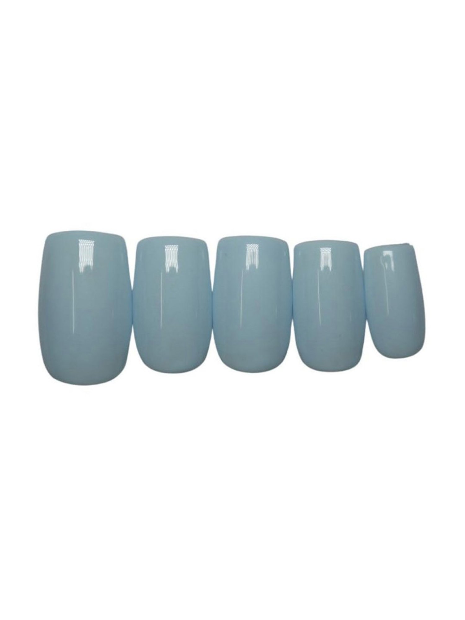 SOEZI Blue Bird Reusable Press On Nails - Application Kit