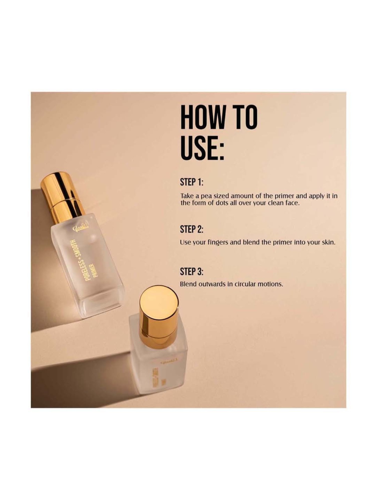 Glam21 Poreless + Smooth Primer Transparent - 30 ml