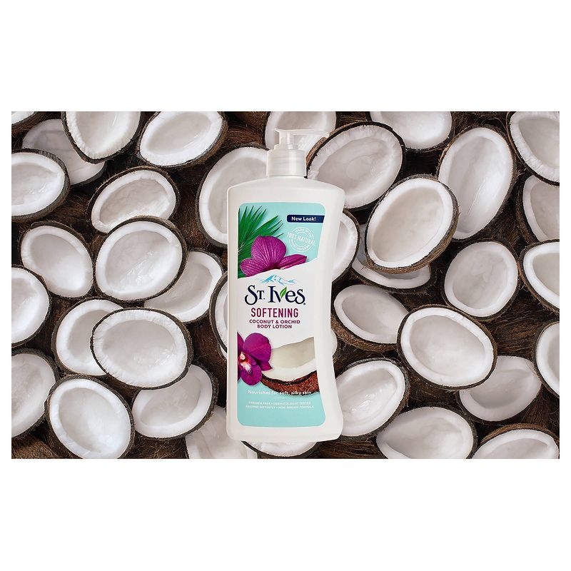 St. Ives Soft and Silky Coconut and Orchid Body Lotion 21oz