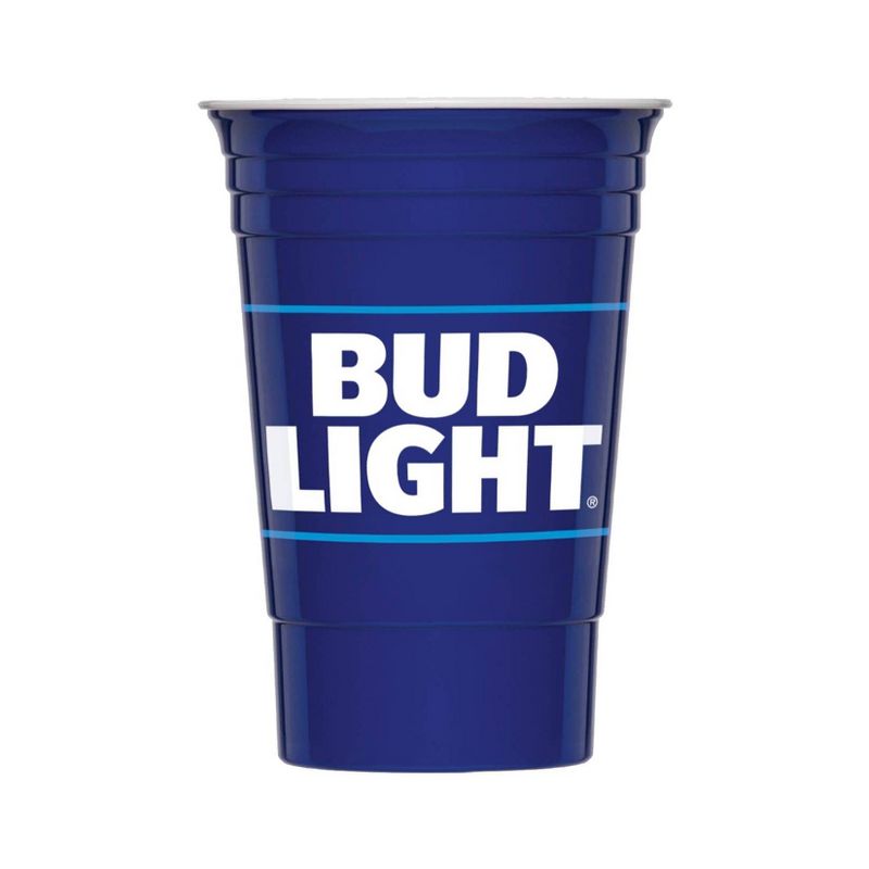 Bud Light 16oz 6pk Plastic Reusable Cups