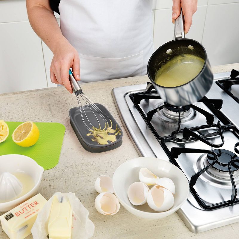 GG Collection Grazia Cream Ceramic Spoon Rest With Metal Holder