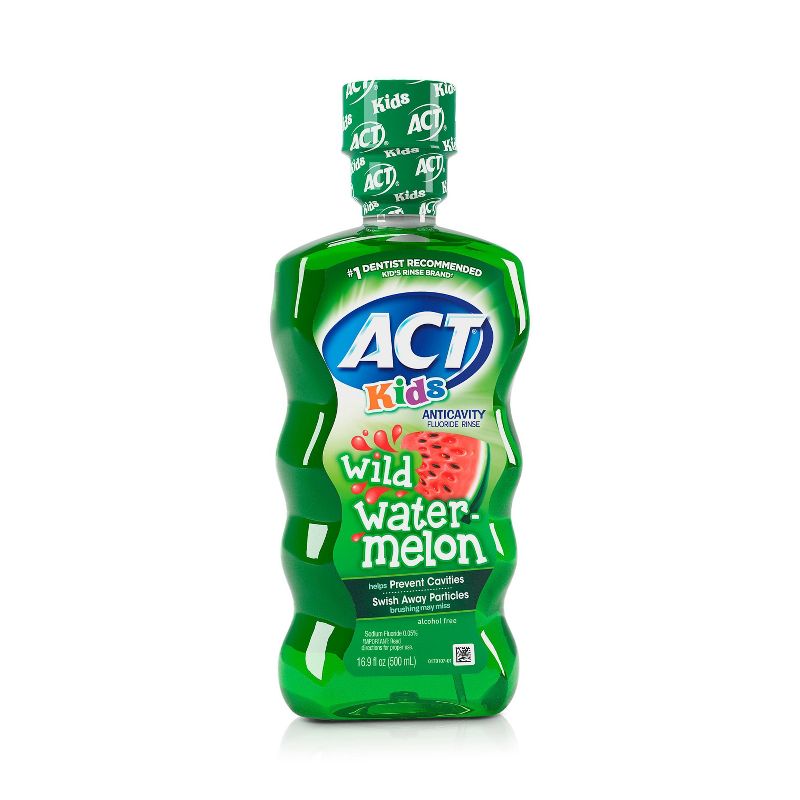 Act Kids Wild Watermelon Anticavity Fluoride Rinse - 16.9 fl oz