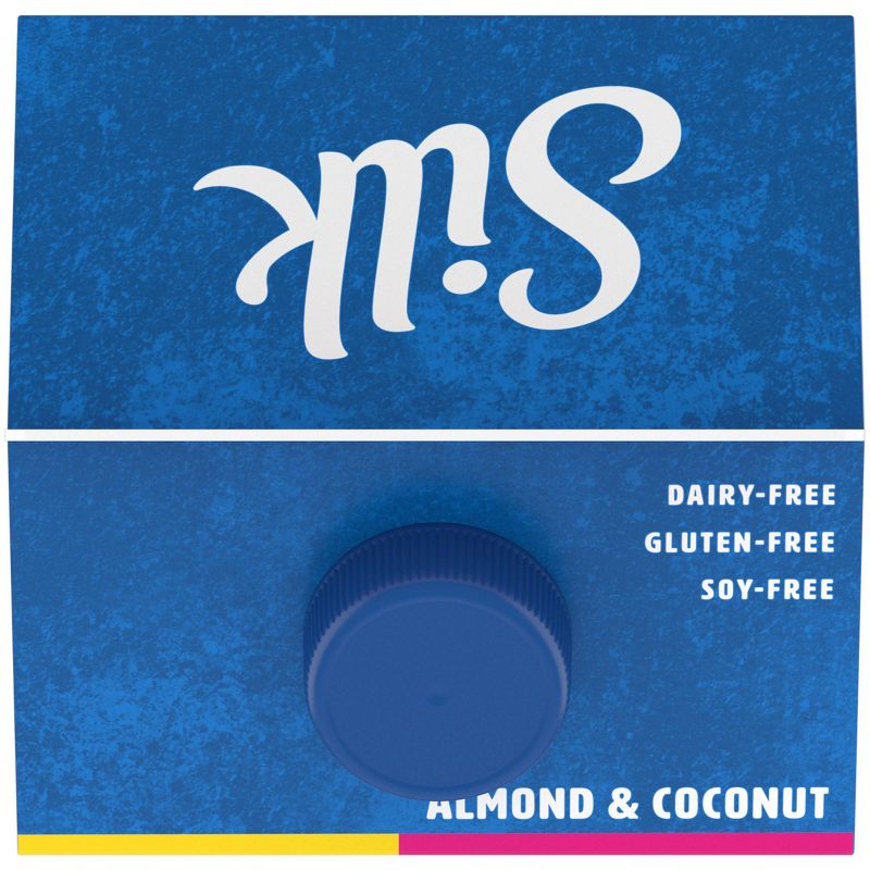 Silk Almond Coconut Milk Unsweetened Blend - 0.5gal