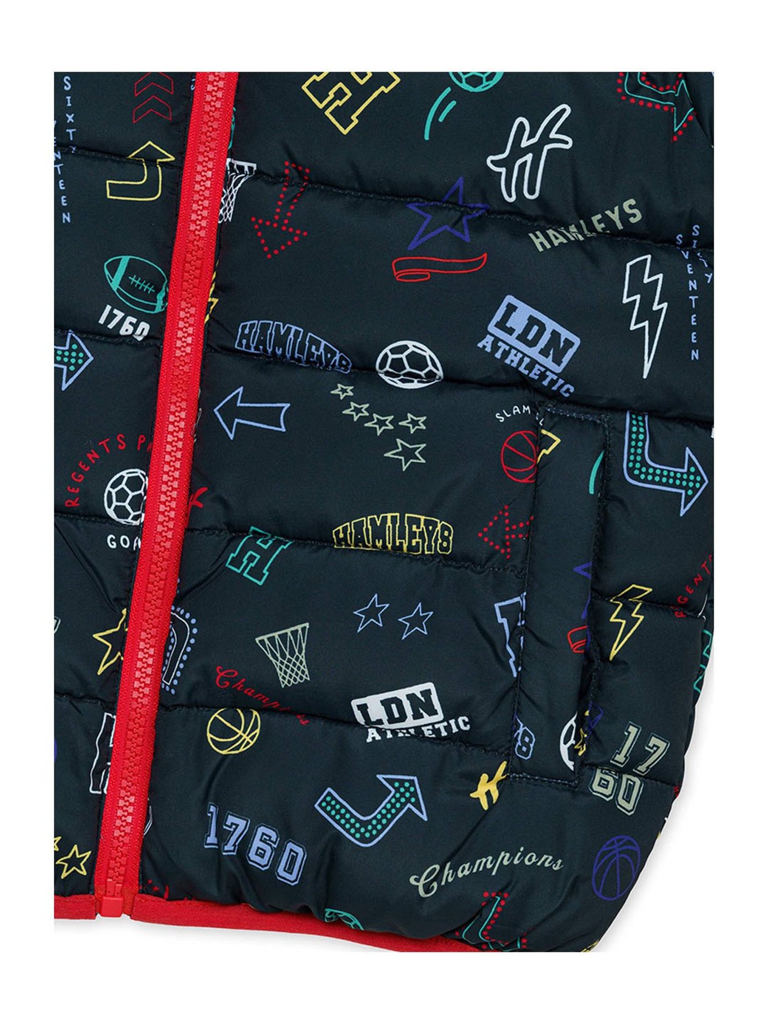 H by Hamleys Boys Multicolor Printed Full Sleeves Jacket