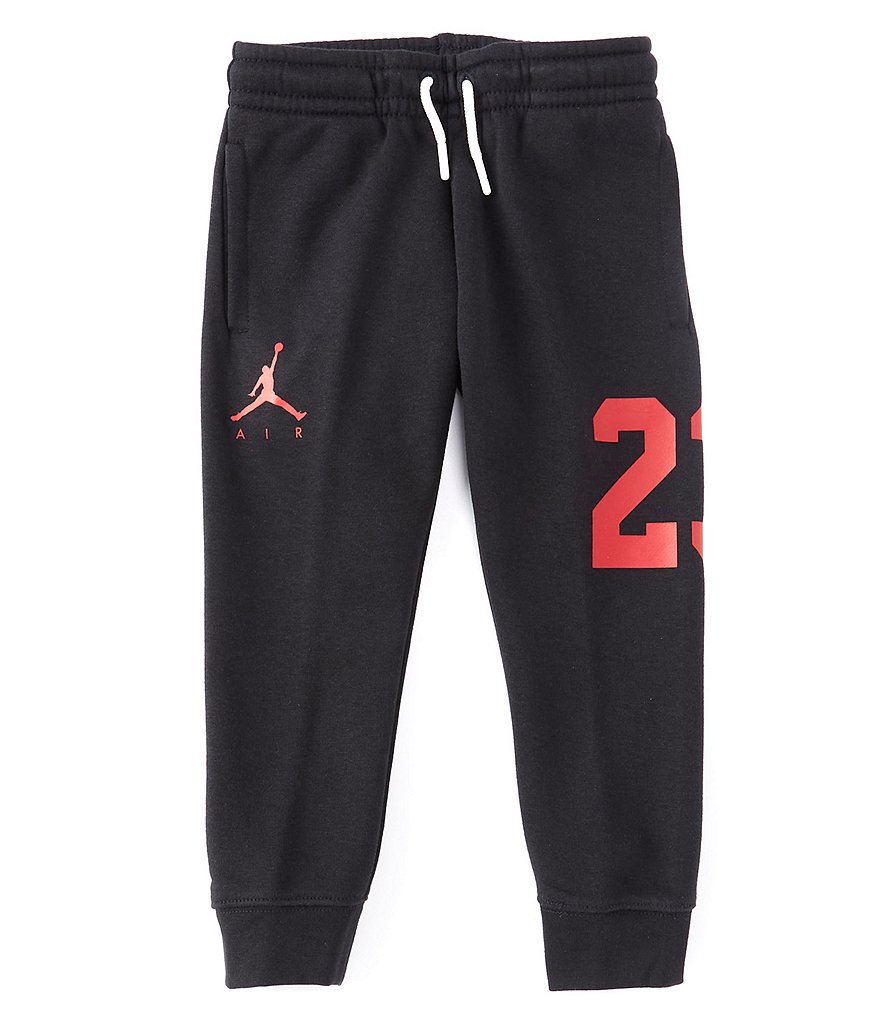 First Wave Little Boys 2T-7 Marled French Terry Jogger Pants