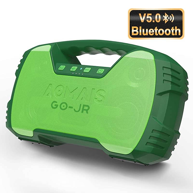 Portable Bluetooth Speaker,  40 Hrs Playtime Outdoor Waterproof Speakers with Lights, 25W Super Stereo Sound and Deep Bass, 100Ft Wireless Bluetooth Range, Built-in Mic, Indoor/Beach Party