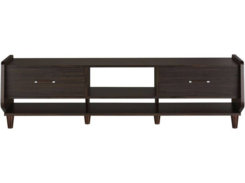 Furniture of America Waggoner Mid-Century Wood 70-Inch TV Stand in Wenge
