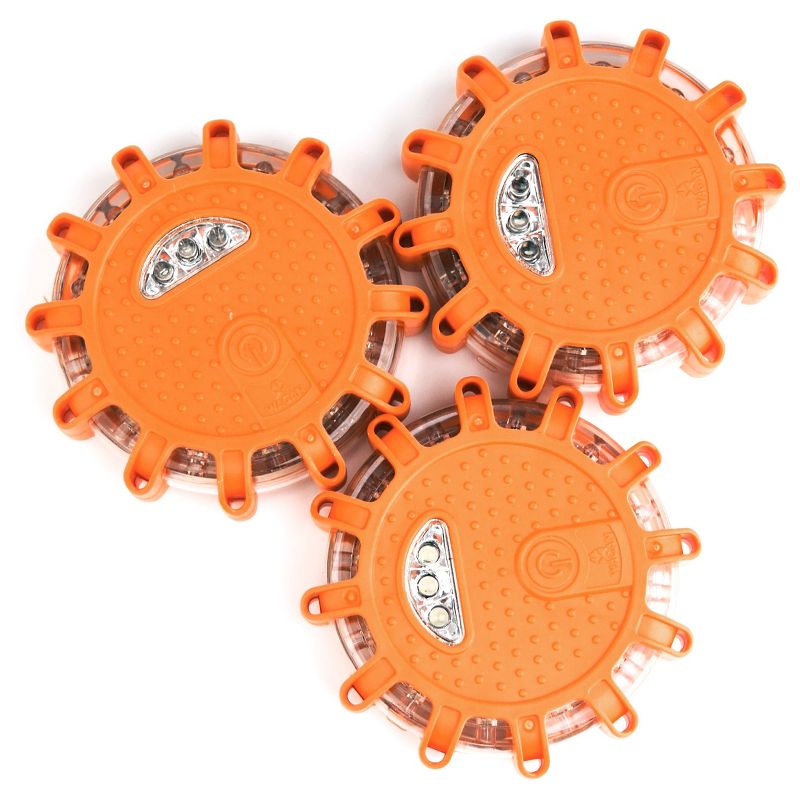Wagan 3Pk Flashing Roadside Emergency Flare