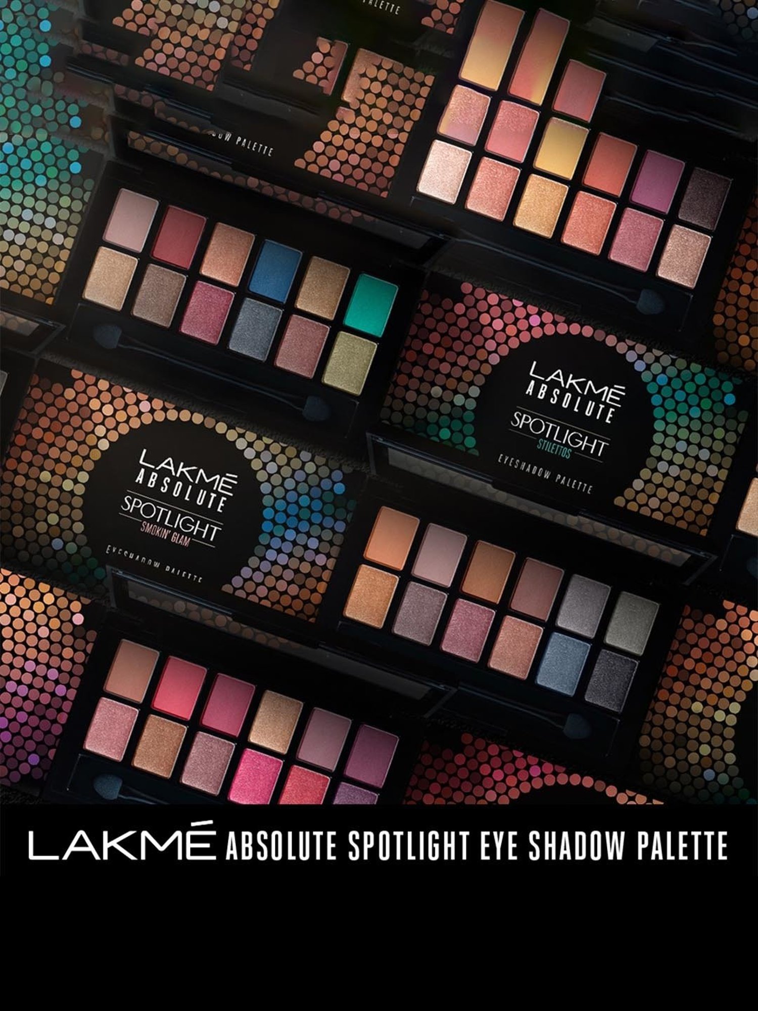 Lakme Absolute Spotlight Eye Shadow Palette Stilettos - 12 gm