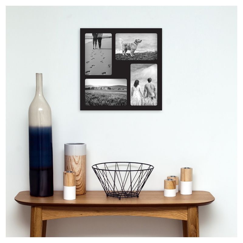 4 Openings Collage Frame Black - Room Essentials™