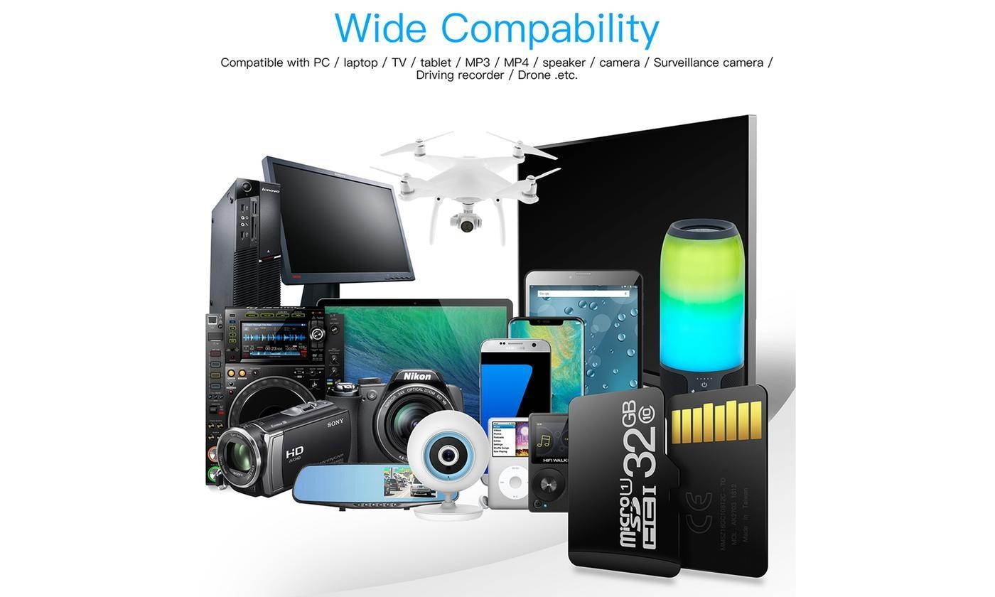 AICase Micro SD HC TF Flash SDHC Memory Card