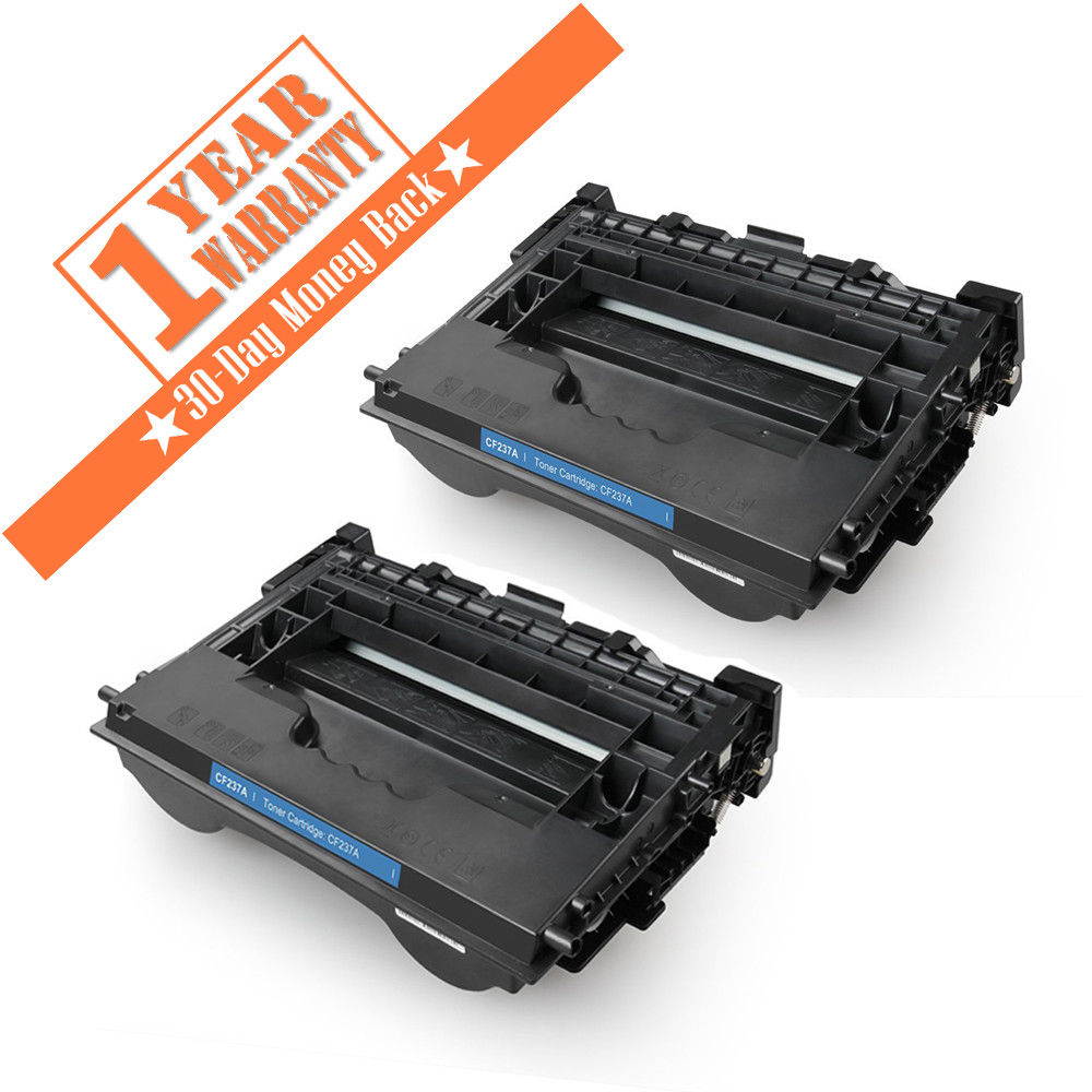 2 Pack CF237A 37A Toner Cartridge for use with HP LaserJet Enterprise M608n M607n M607dn M608x M609dn,MFP M631 M632 M633 Series Printers