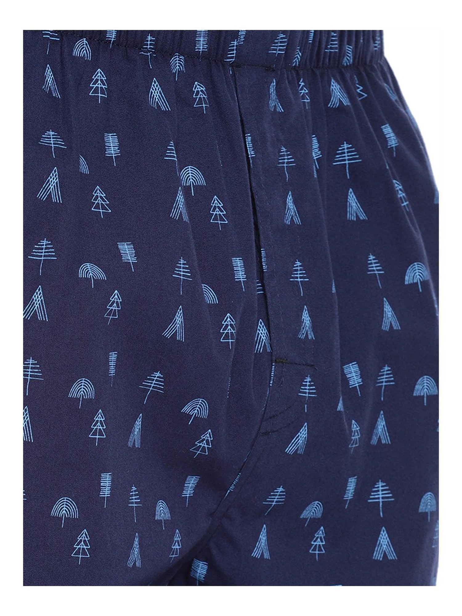 Fruit of the loom Blue Printed Boxers