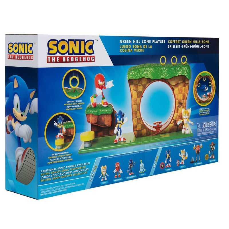 Sonic the Hedgehog Green Hill Zone Playset
