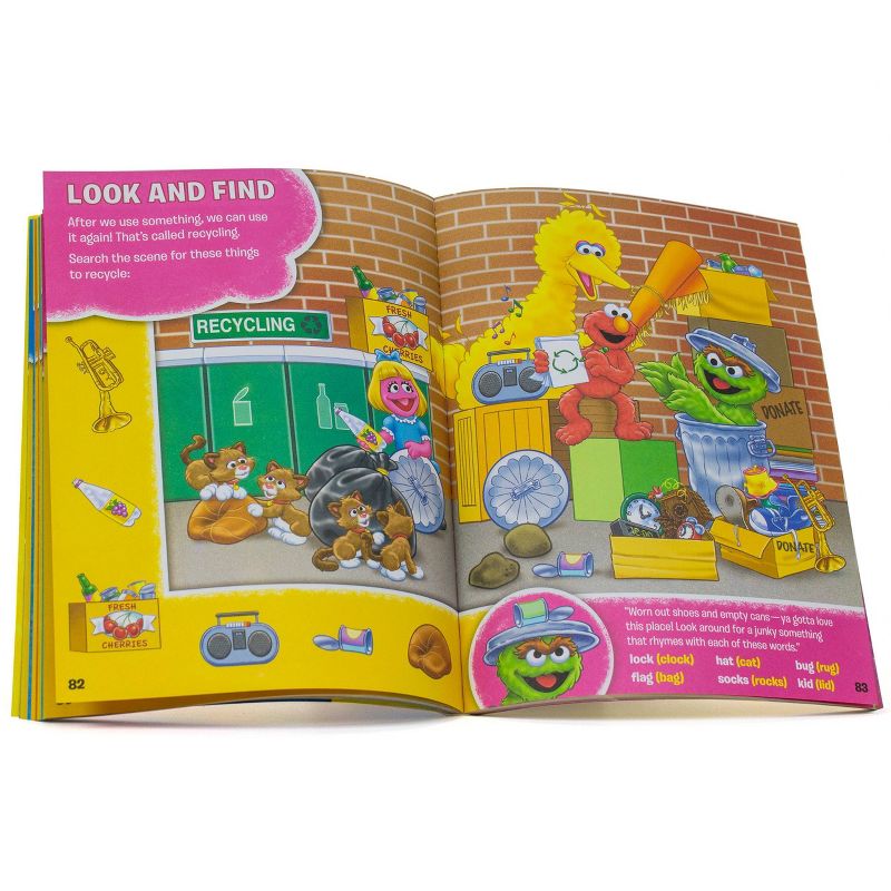Sesame Street - Lots of Look & Find Activity Book - by Phoenix (Paperback)