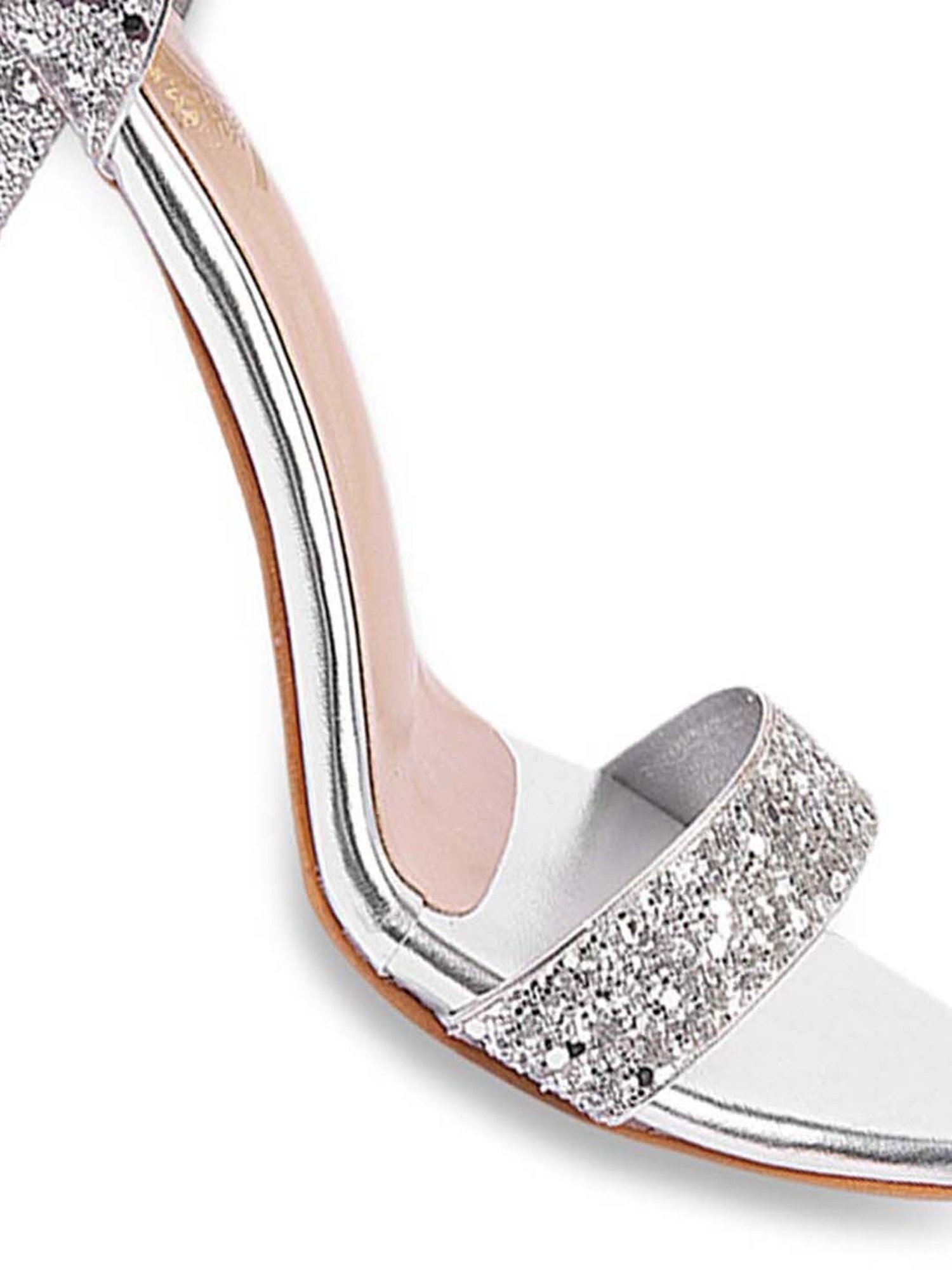 Shoetopia Women's Silver Gladiator Sandals