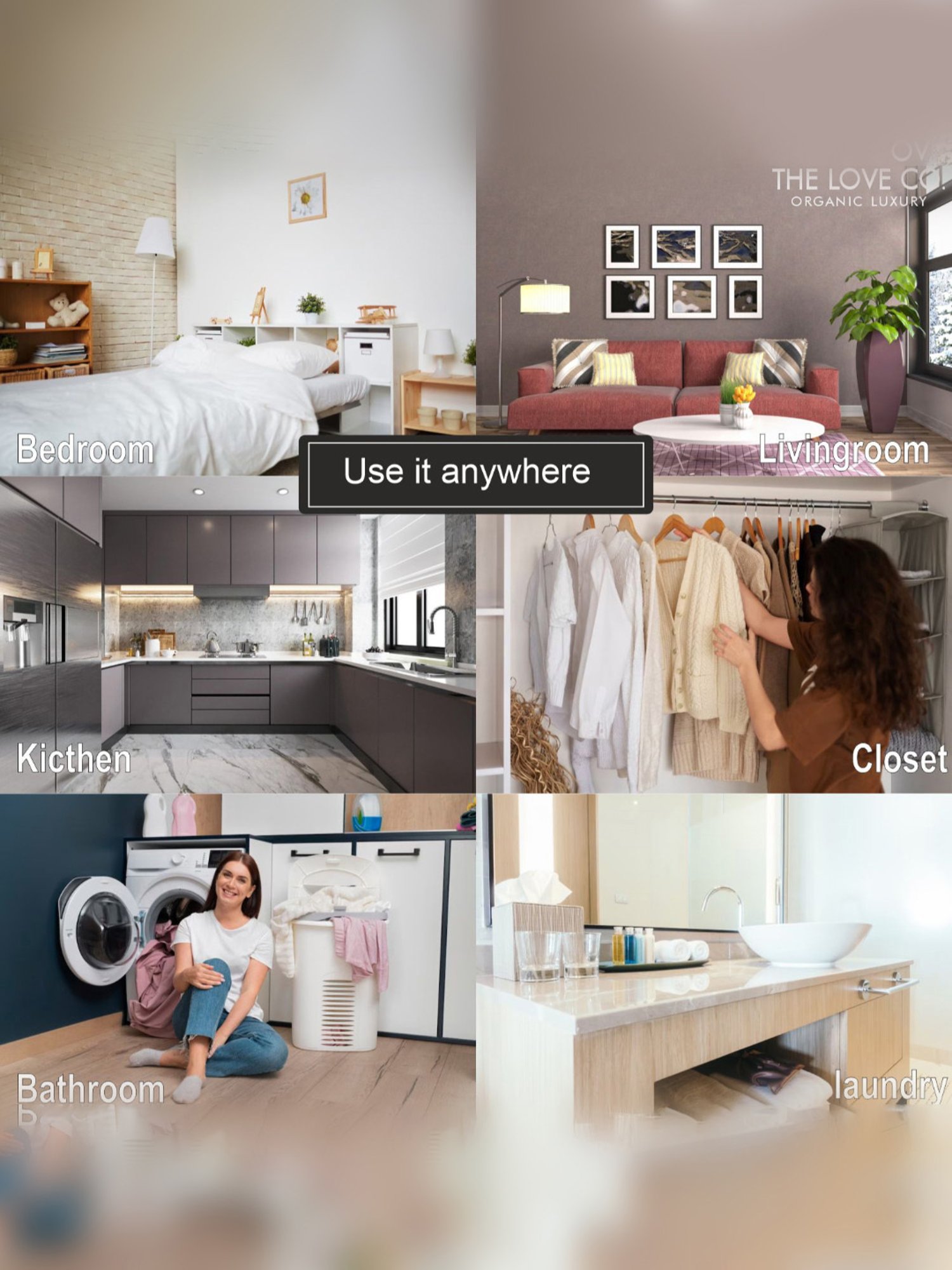 The Love Co. Parfum D'Ambiance Room Spray - 250 ml