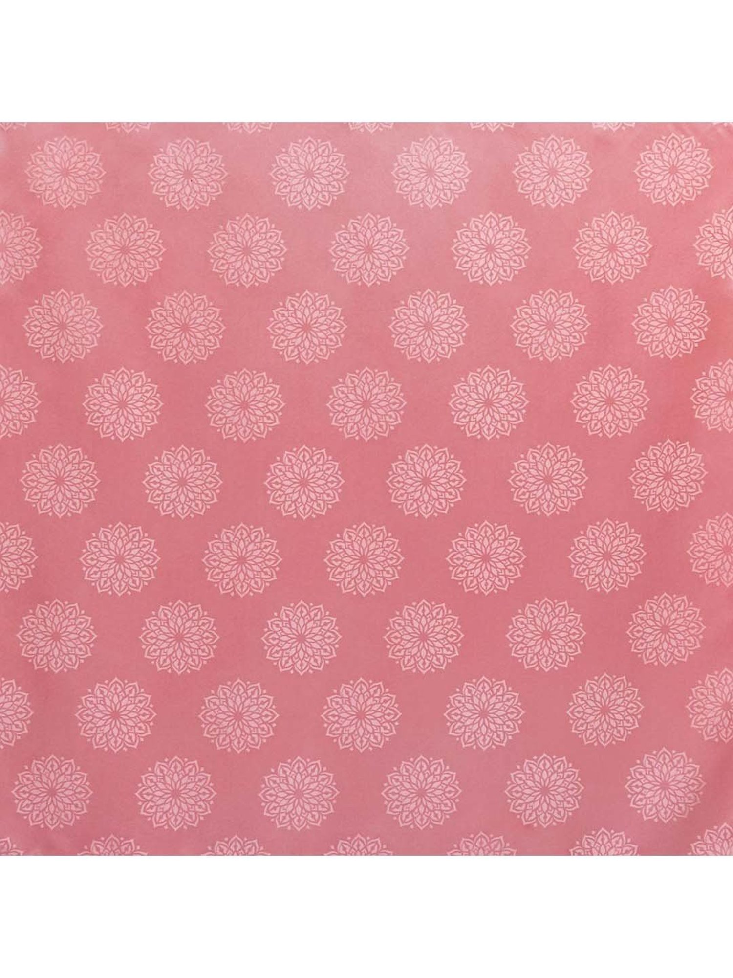 @home Veera Pink Polyester 5 Ft Window Curtain - Set of 2