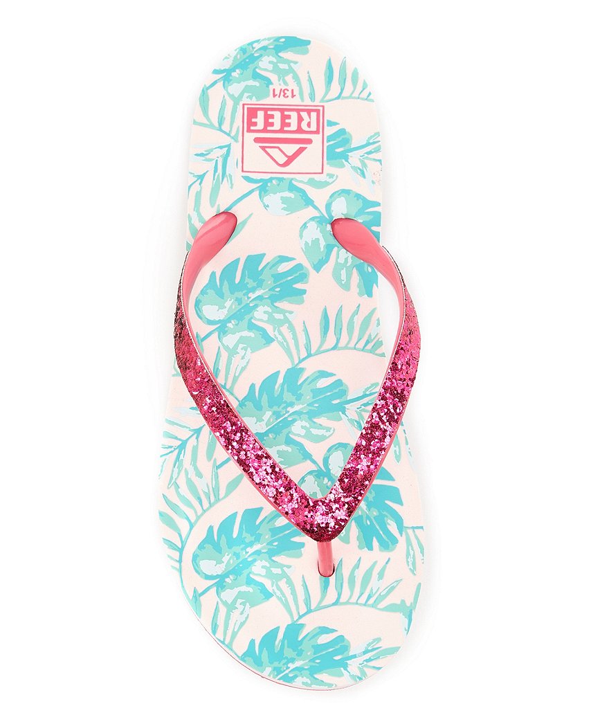 Reef Girls' Stargazer Print Flip Flops (Youth)