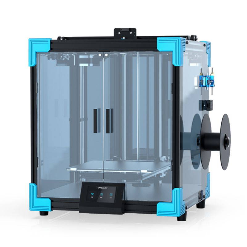 Creality Ender-6 3D Printer 250 x 250 x 400mm Stable Core X-Y Structure with Enclosure Faster Print Speed Branded Power Supply Ultra-Silent Mainrboard Carborundum Glass Bed 4.3inch Touch Screen