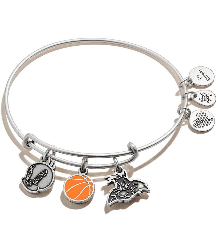 Alex and Ani Space Jam Tweety & Sylvester Bangle Bracelet