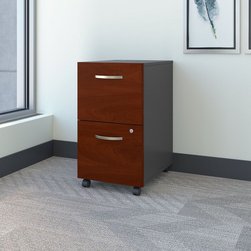 Bush 2-Drawer Ped Mobile F/F 15-3/4"x20-3/8"x27-7/8" Hans CY/GPH WC24452SU