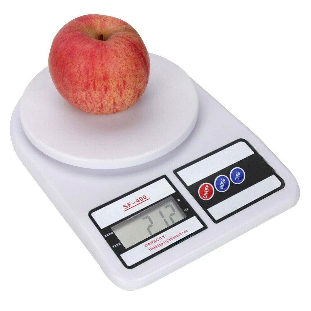 10kg x1g Digital Kitchen Electronic Food Scale Gram Electric Scales Postal Cooking Baking Cakes 10000g 10 kg