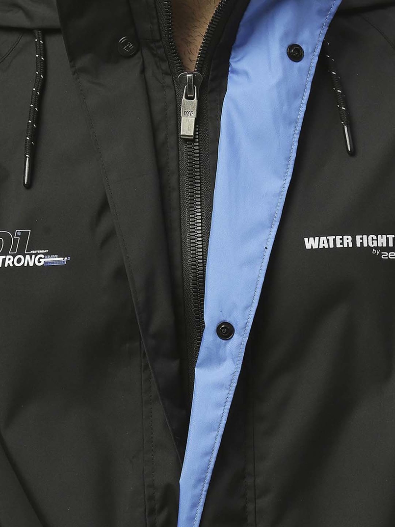 Zeel Black Raincoat Set