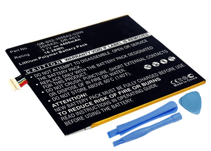 Replacement 4400mAh 3555A2L GB-S02-3555A2-0200 QP01 Battery for Amazon Kindle Fire D01400 (Kindle Fire 1, Kindle Fire I) 7" Tablet with Free Installation Tools