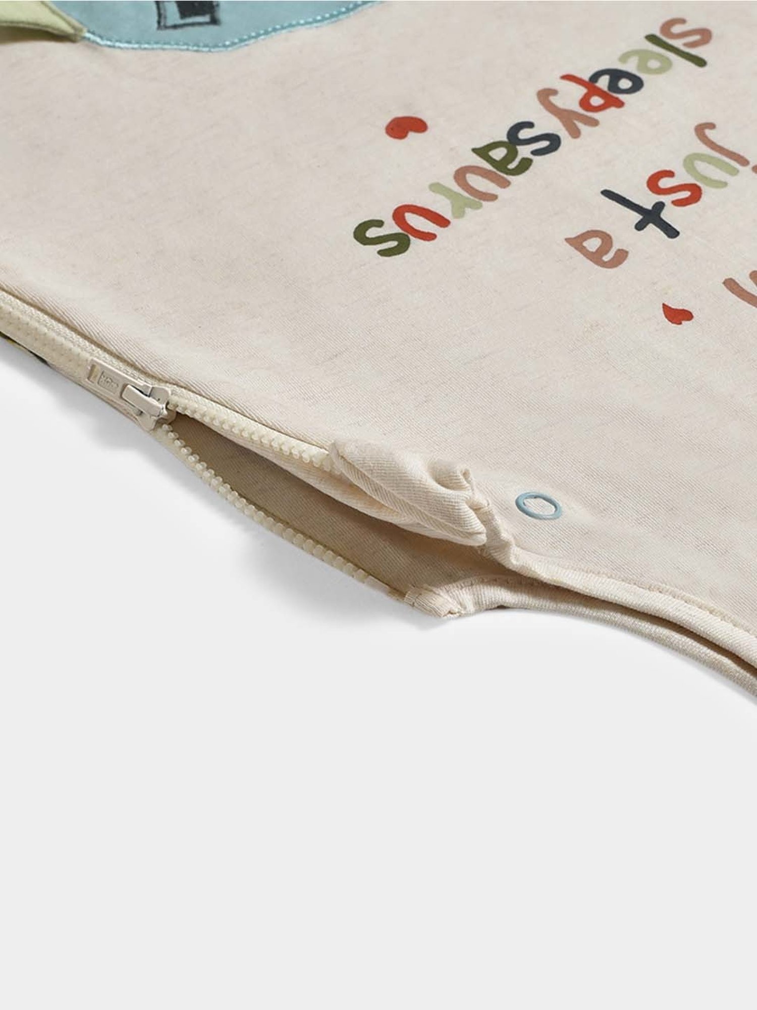 MiArcus Cream Cotton 420 GSM Sleeping Bag For Kids