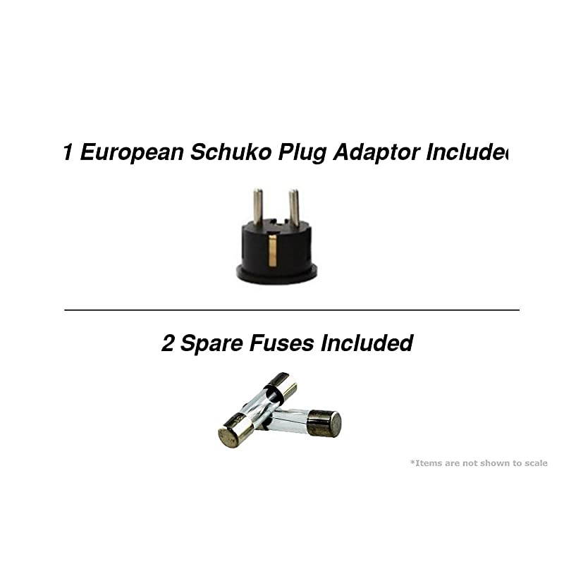 500W Step Up & Step Down Voltage Transformer Converter, STU-500 Heavy Duty Continuous AC 110-120V to 220-240V Converter with US Standard & Universal Outlets and DC 5V USB Port, 500 Watt