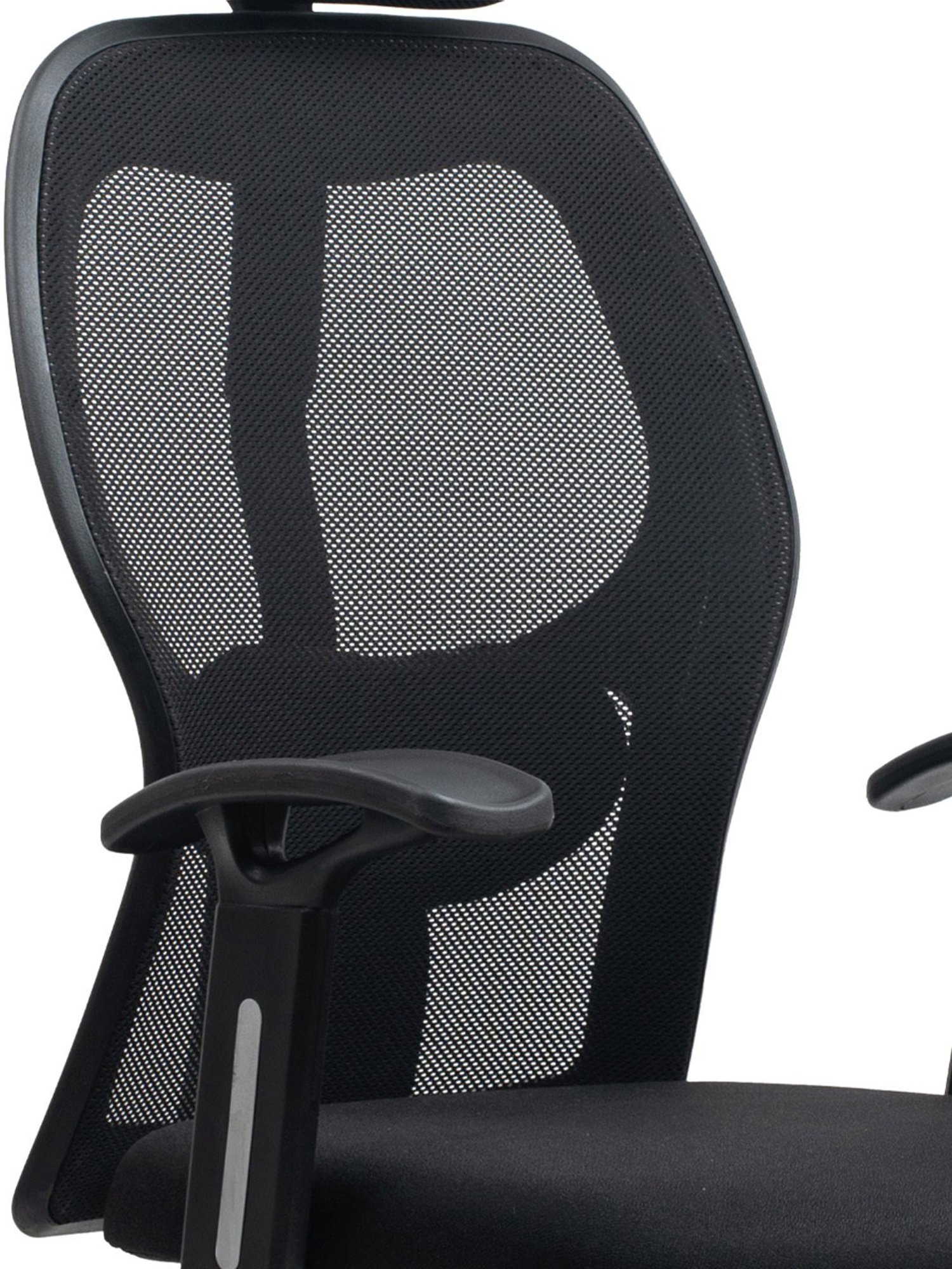 Durian Chaste Black Fabric Executive Chair