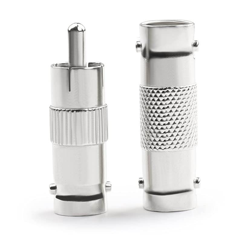 BNC Video Power Cable 2 Pack 200 Feet PreMade AllinOne Video Security Camera Cable Wire with Four Connectors for CCTV DVR Surveillance System