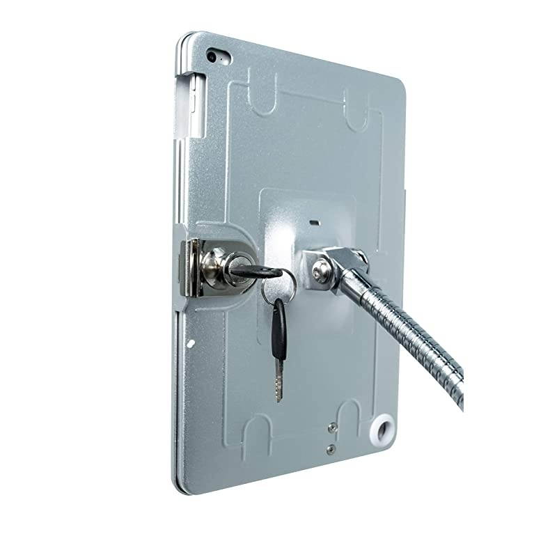 PADHSFK9 HeavyDuty Security Floor Stand with Locking Wheels for iPad Gen 56 iPad Pro 97 and iPad Air