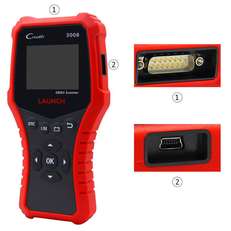 Creader 3008 Car Diagnostic Scanner Fault detector multi-language Support printing reports