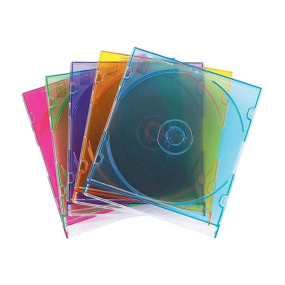 Staples 5mm Slim Jewel Cases 100/Pack 478455