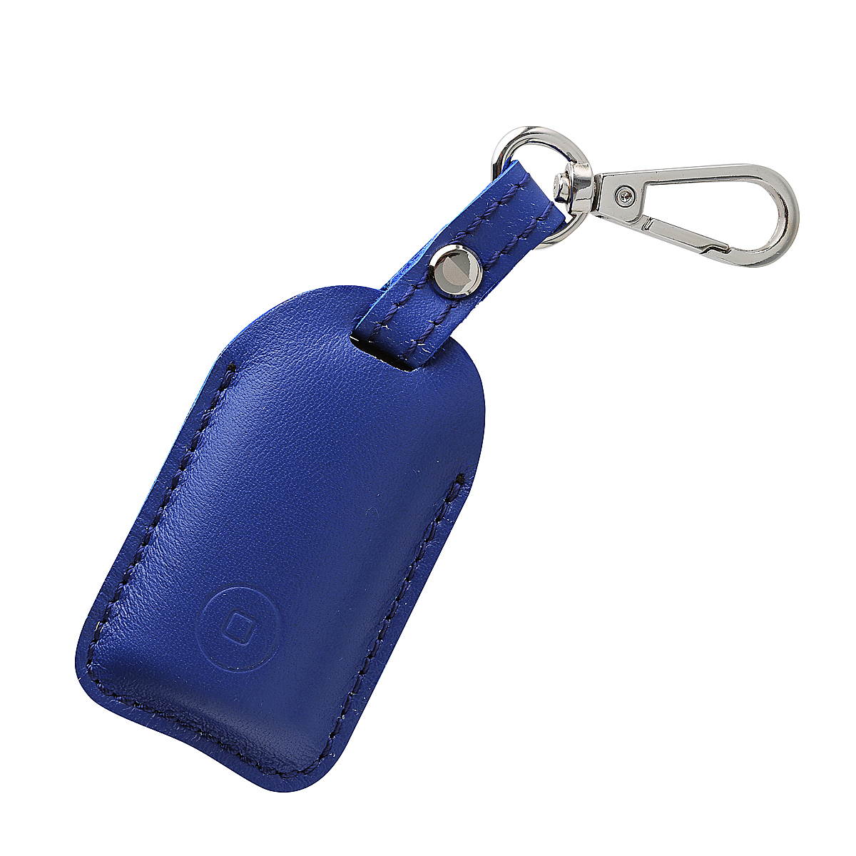 Safedome Fob coloured leather casing - royal blue