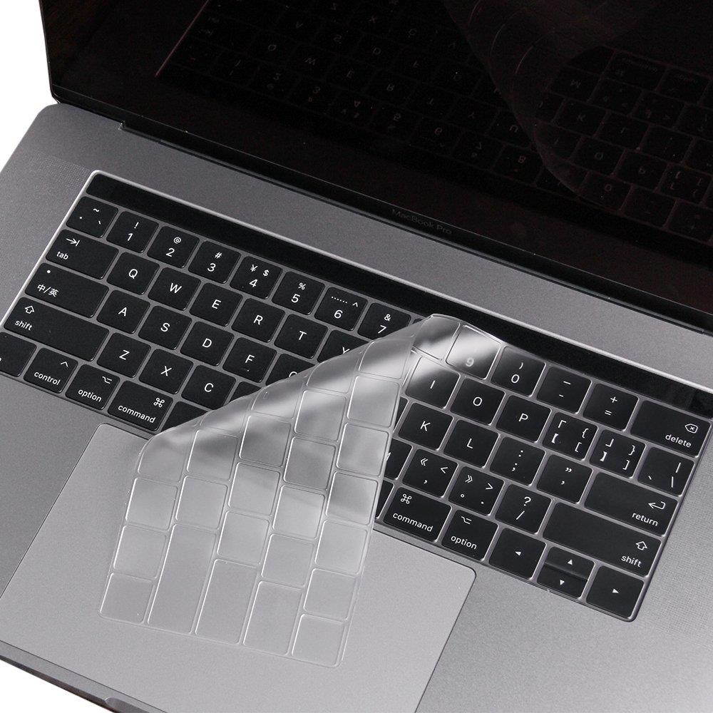 VFENG Premium Ultra Thin Keyboard Skins for MacBook Pro with Touch Bar 13" and 15" (Model Number A1706, A1707, A1989, A1990, Released 2016 2017 2018)